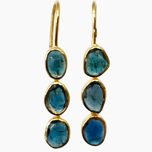 Sophie Deschamps Tourmaline Stone Earring