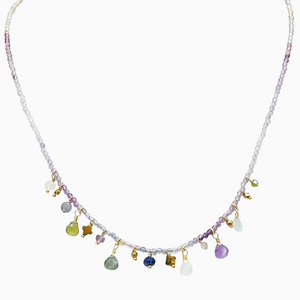 Sophie Deschamps Fluorite Stone Necklace