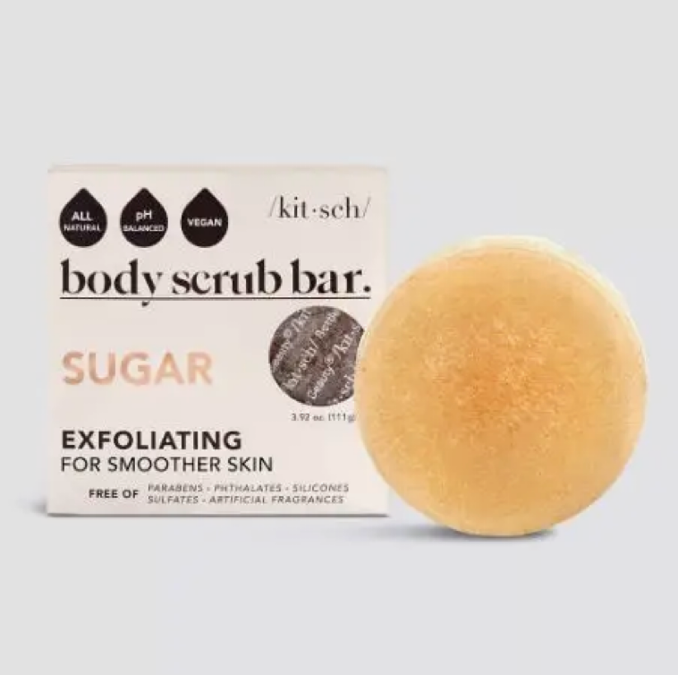 Kitsch Sugar Exfoliated Body Scrub Bar