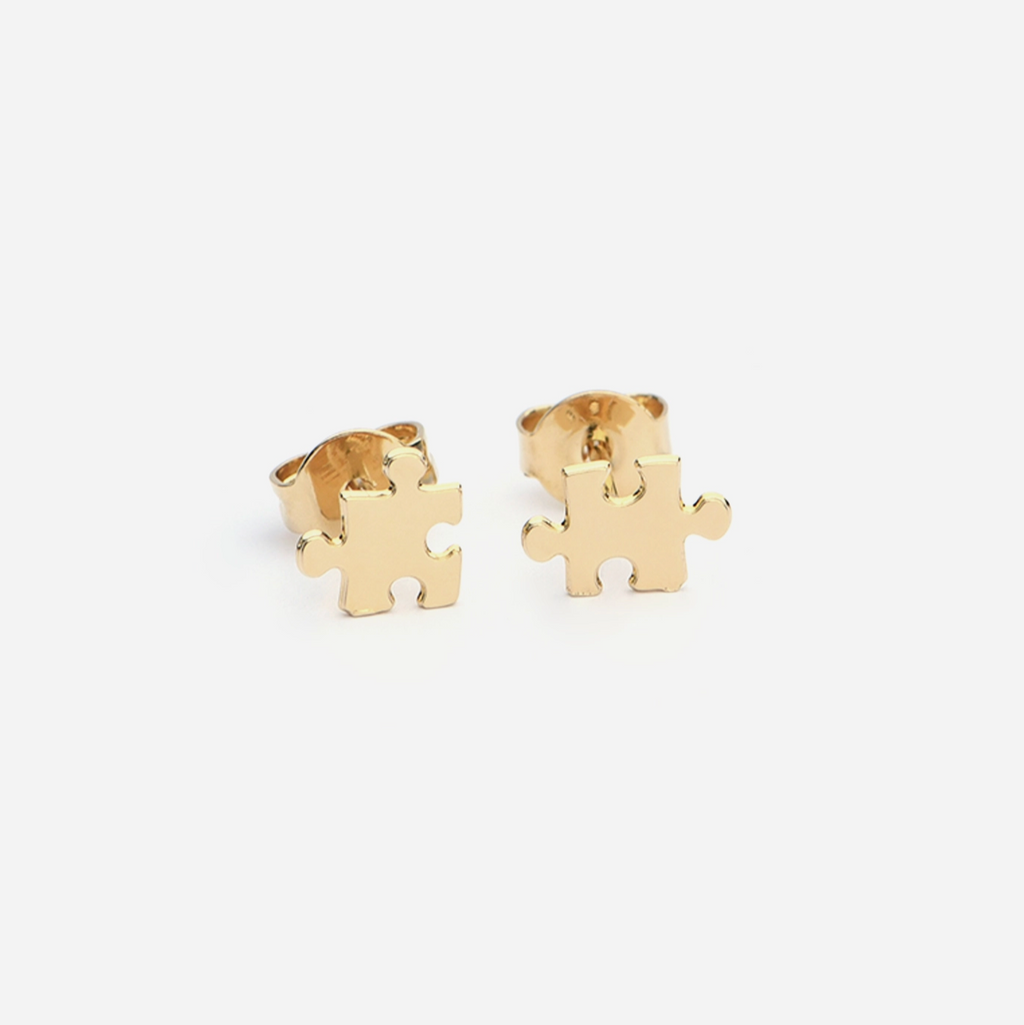 Titlee Jigsaw Puzzle Earrings