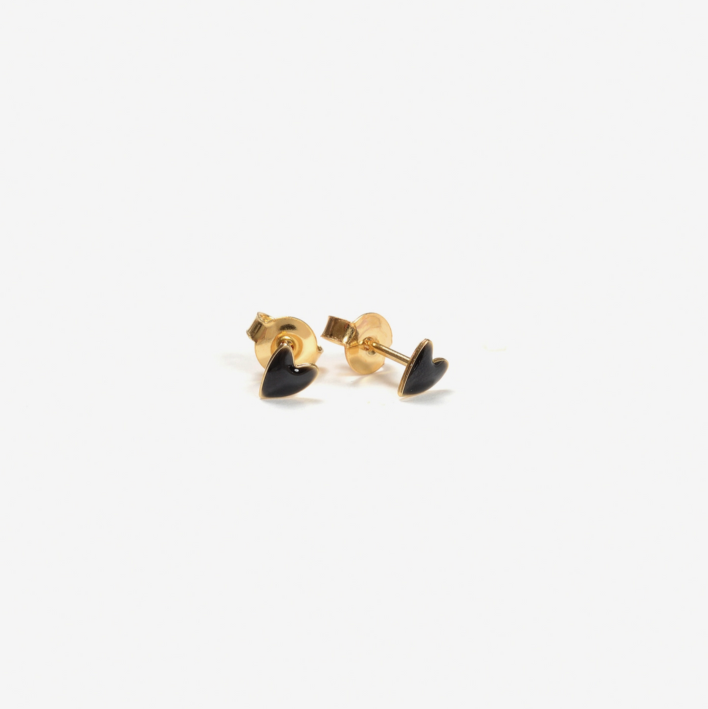 Titlee Grant Love Earrings Black