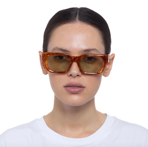 Le Specs Shmood Amber Haze Sunglasses