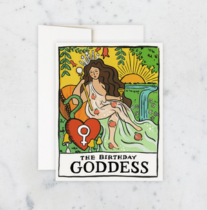 Birthday Goddess Card