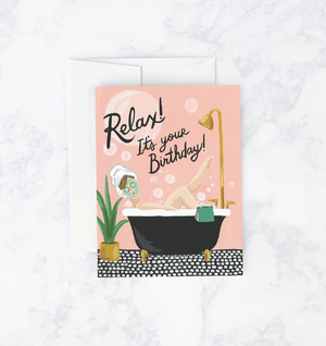 Bubble Bath Card