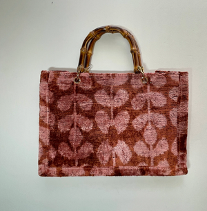 Pink Vines Handbag