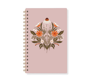 Fringe Spiral Journal Meadow Flower