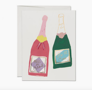 Champagne Congratulations Card