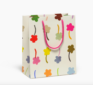 Flipping Flowers Gift Bag