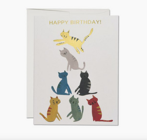 Gold Kitty Card