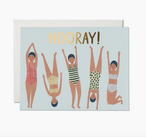 Swimmers Congratulations Card