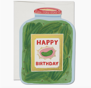 Pickle Birthday Card