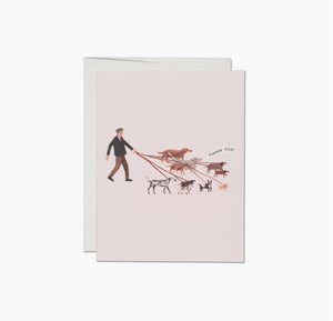 Dog Walker Thank You Card