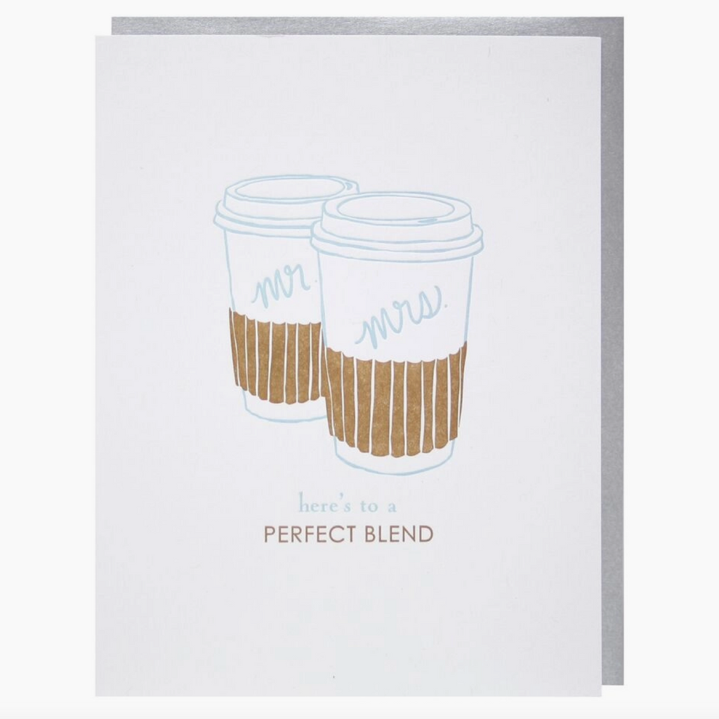 Mr & Mrs Perfect Blend Card