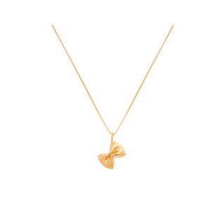 Leah Alexandra Farfalle Necklace Gold