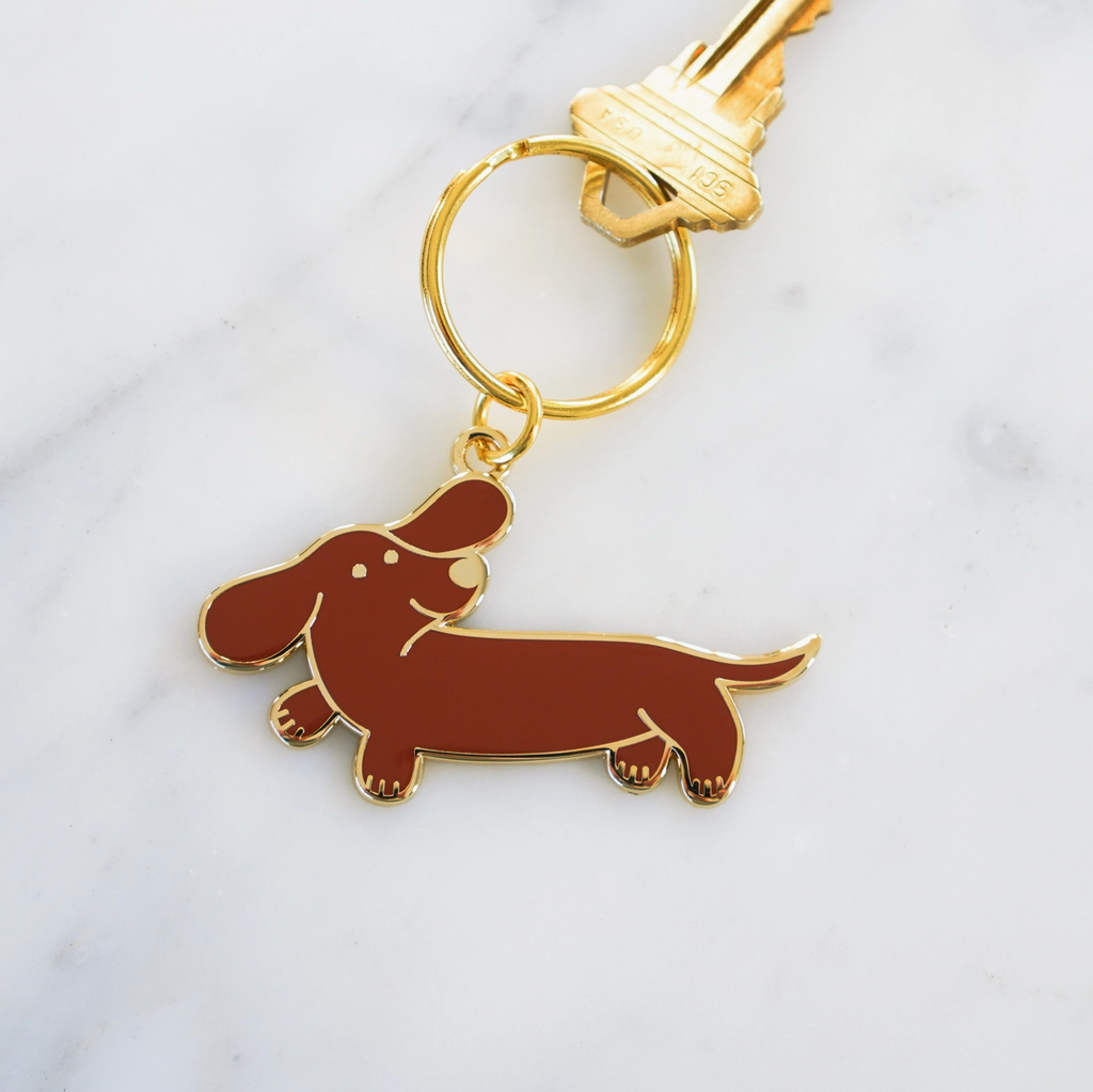 Dachshund Keychain