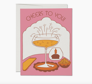 Candlelit Cheers Card