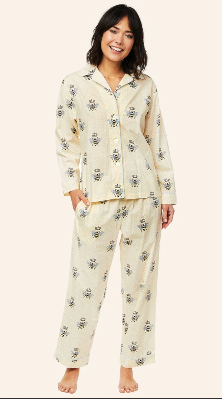 The Cat's Pajamas Queen Bee Luxe Pajama Honey