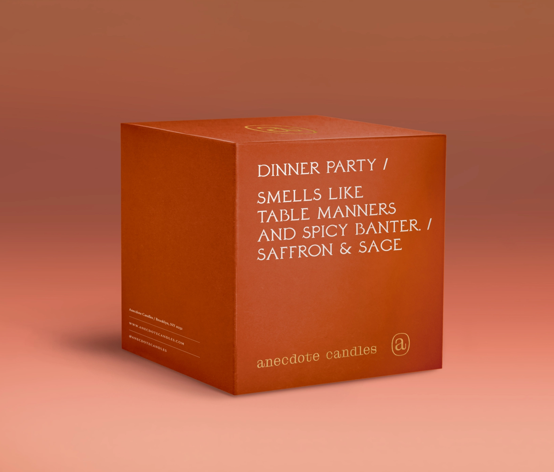 Anecdote Dinner Party Candle