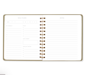 Fringe Black Daily Planner