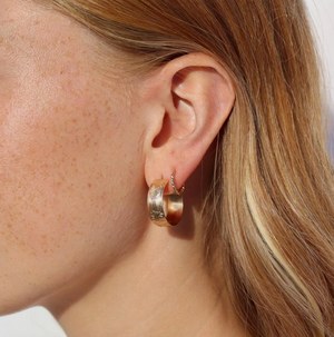 Token Petite Florence Hoop Earrings