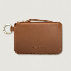 Leather Zip Key Pouch