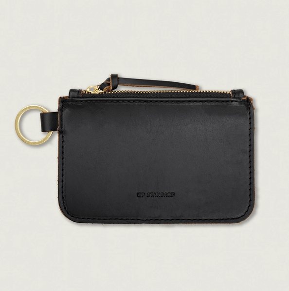 Leather Zip Key Pouch