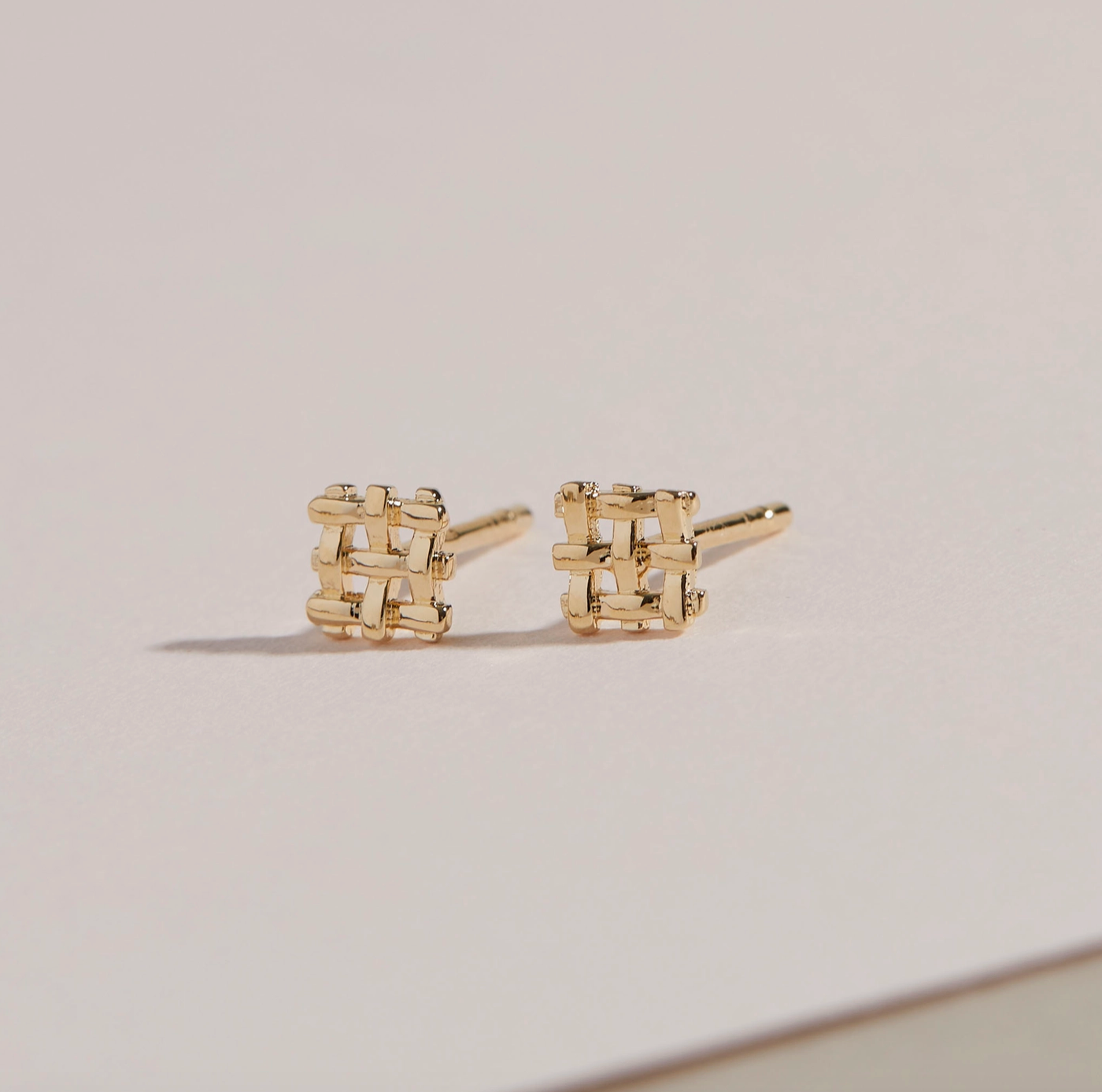 Lindsay Lewis Crosshatch Studs