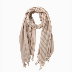 Cinnamon Stripe Scarf