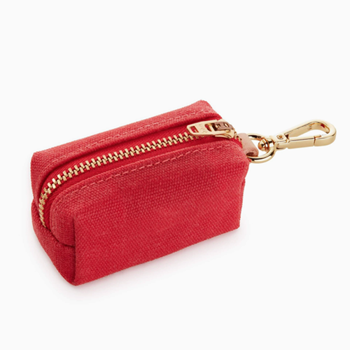 Ruby Waxed Canvas Waste Bag Dispenser