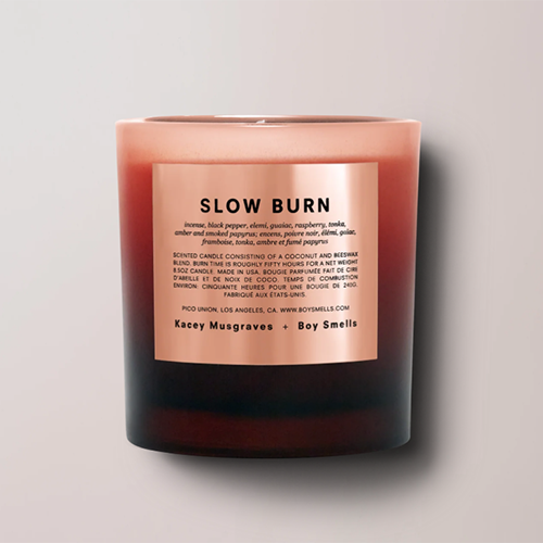 Boy Smells X Kacey Musgraves Slow Burn Candle