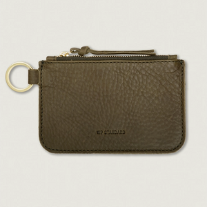 Leather Zip Key Pouch