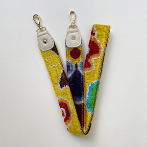 Multicolor Clouds Ikat Strap