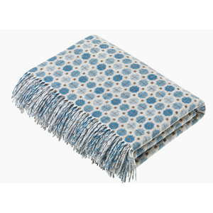 Milan Merino Throw Aqua