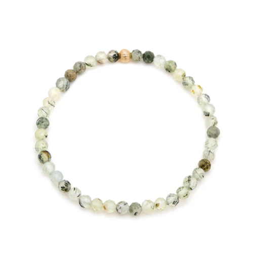 Leah Alexandra Social Mini Bracelet Prehnite