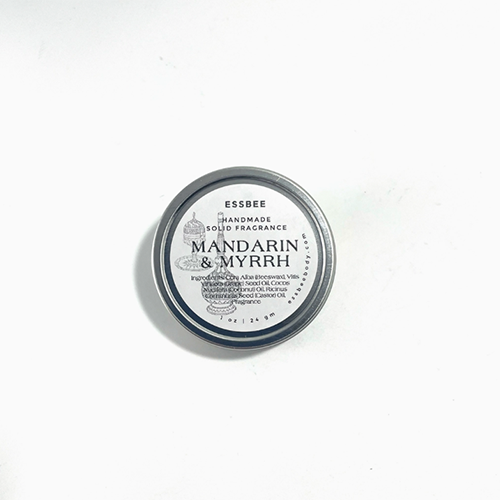 Mandarin & Myrrh Solid Fragrance