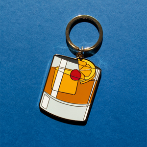 Old Fashioned Keychain