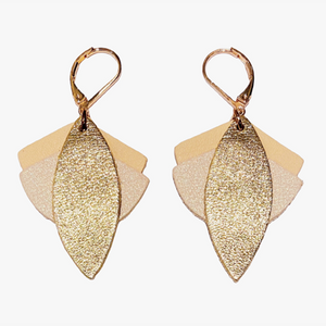 Lotus Ivory Earrings