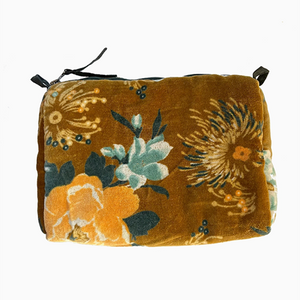 Rome Velvet Pouch Fuji Gold