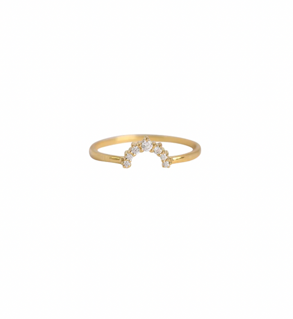 Leah Alexandra Rainbow Ring